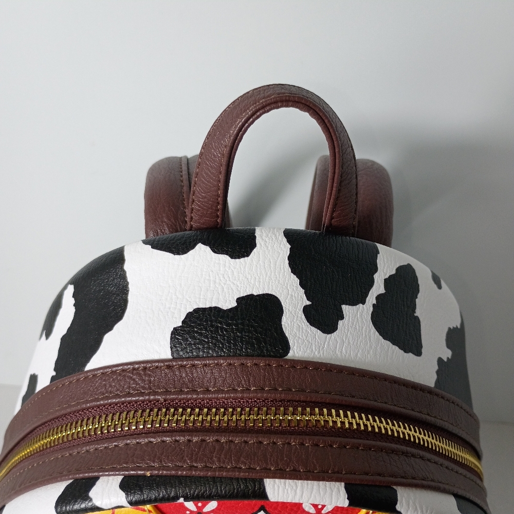 PIXAR loungfly  Disney Woody-Inspired Mini Backpack - Yellow, Blue, Brown - Picture 8 of 12
